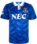 Everton Men's Shirt Score Draw Football Home 1992 Top