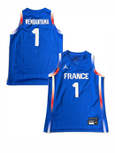 Kid's France NBA Jersey Nike Olympics Road Basketball Top