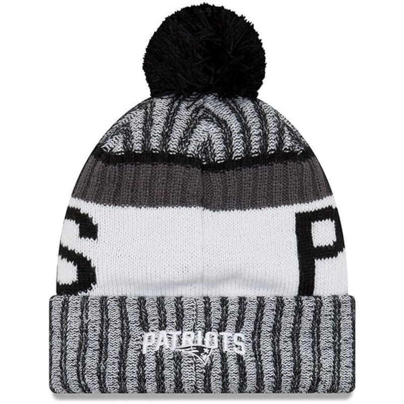 New England Patriots Beanie Adult New Era Winter Bobble Hat