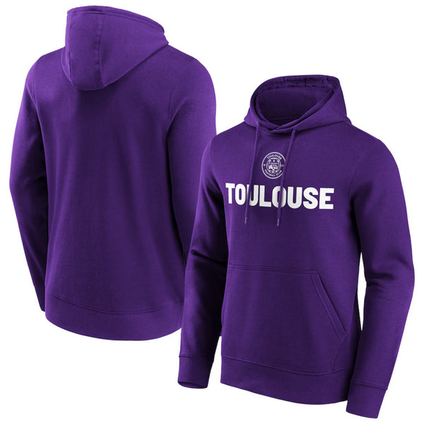Toulouse Men's Graphic Hoodie Wordmark Logo Hoodie