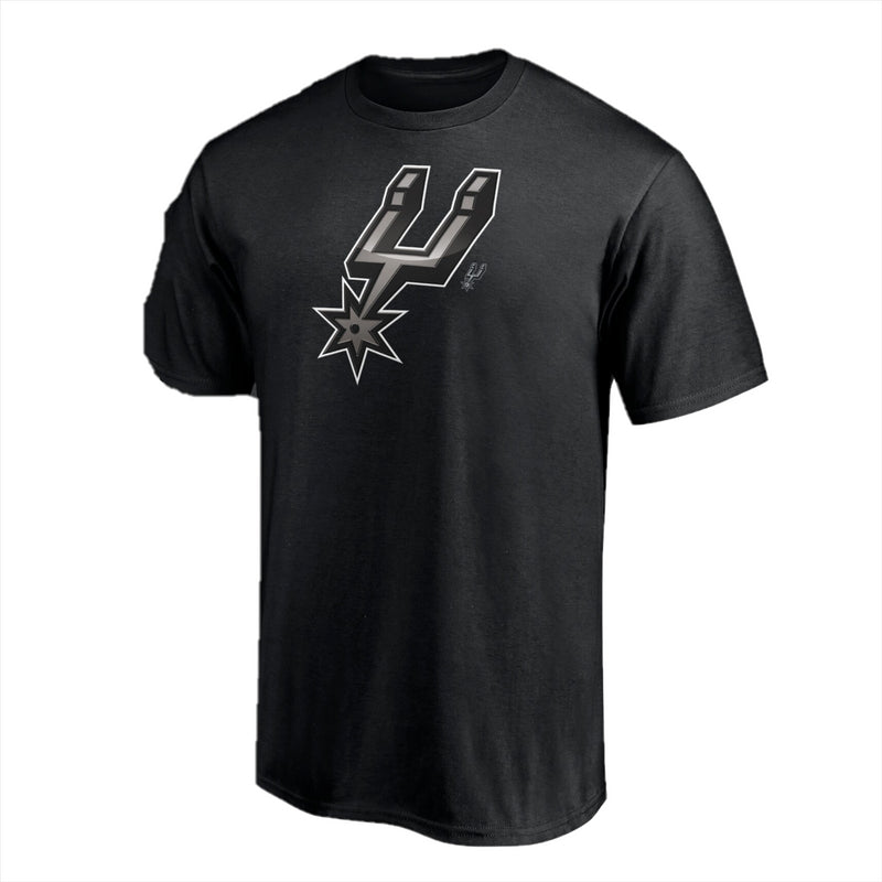 San Antonio Spurs T-Shirt Men's NBA Midnight Mascot Top