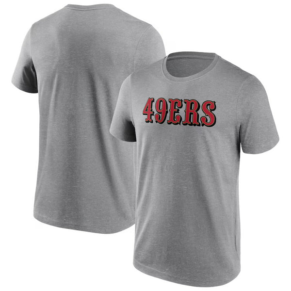 San Francisco 49ers T-Shirt Men's NFL Neutral Colour Wordmark