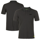 VR46 Men's MotoGP Polo Grey Core Groove Polo Shirt