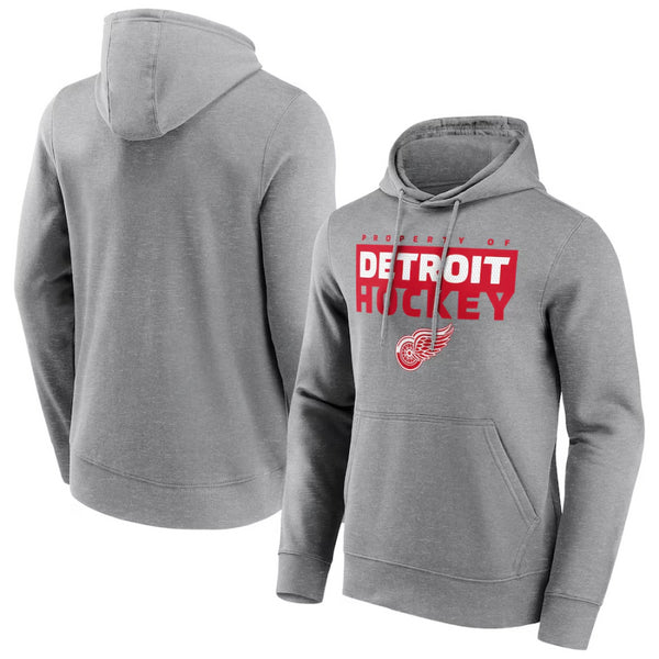 Detroit Red Wings Men's Hoodie NHL Gain Ground Hoodie