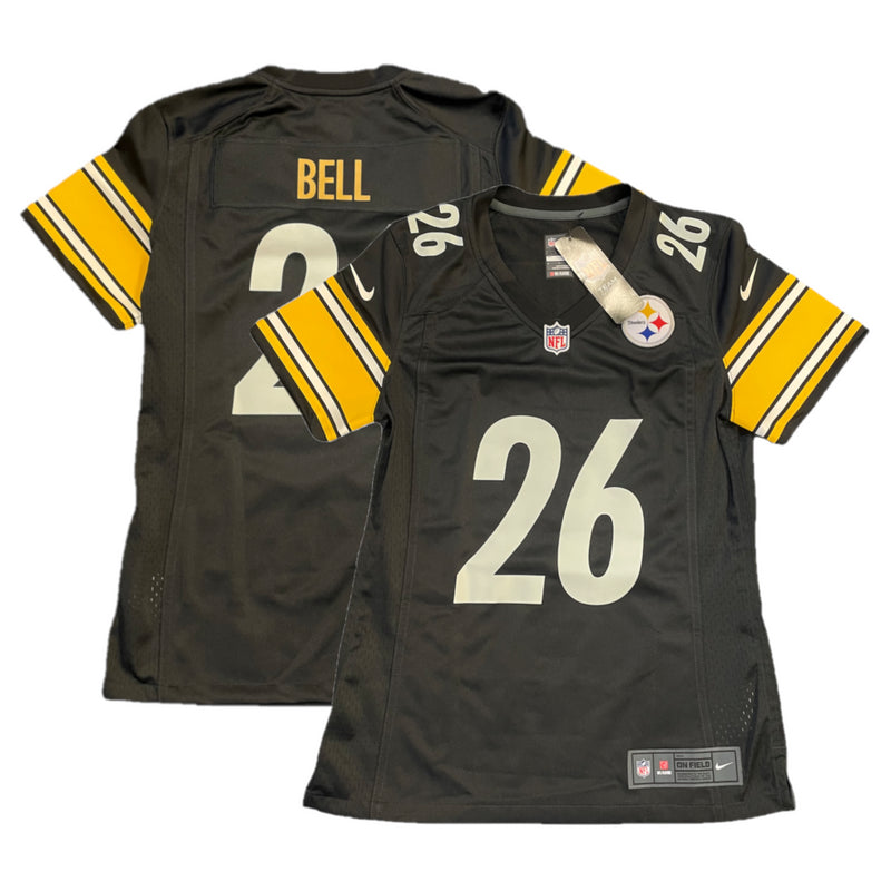 Pittsburgh Steelers NFL Jersey Nike Women's Home Top - Bell 26