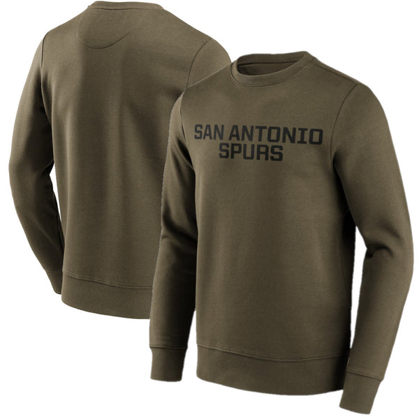 San Antonio Spurs Sweatshirt Men's NBA Wordmark Sweatshirt