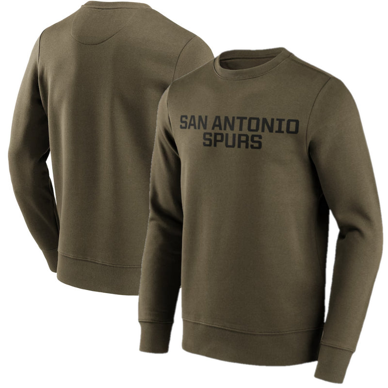 San Antonio Spurs Sweatshirt Men's NBA Wordmark Sweatshirt