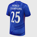 Chelsea Kid's Football Shirt Nike Home World Champions Top