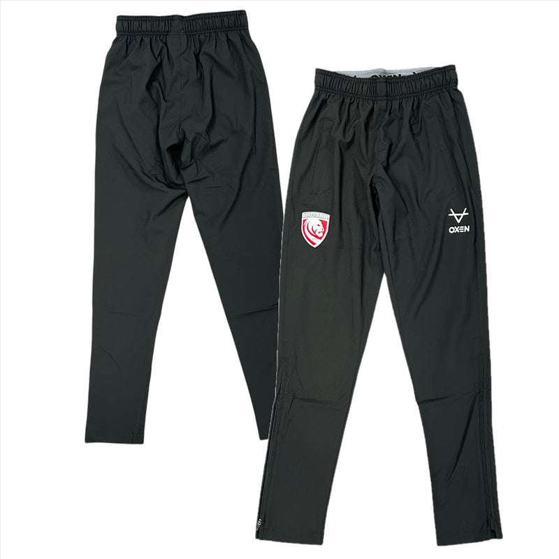 Gloucester Rugby Kid's Trousers Oxen Black Training Pants
