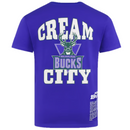 Milwaukee Bucks Men's T-Shirt NBA Mitchell & Ness Origins Top