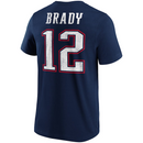 New England Patriots T-Shirt Men's NFL Navy Top