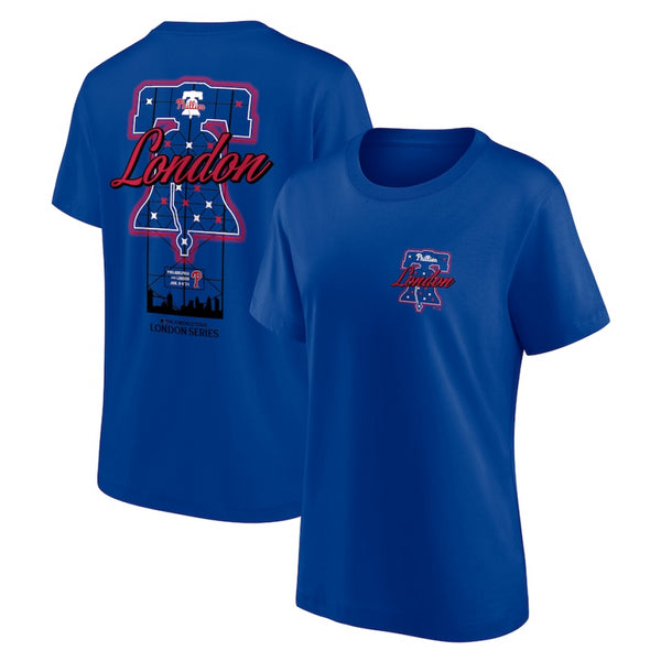 Philadeplphia Phillies Women's T-Shirt MLB Hometown Logo Top
