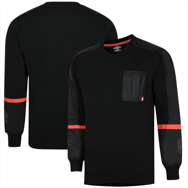 England Rugby Men's Sweatshirt RFU Icon II Contrast Sweatshirt