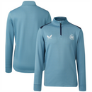 Newcastle United Football Men's Midlayer Castore Players 1/4 Zip