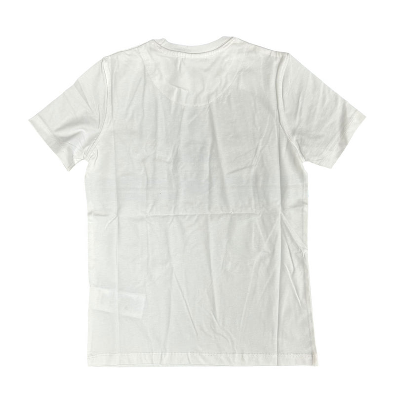 Russell Athletic Kid's T-Shirt Bright White Graphic Top