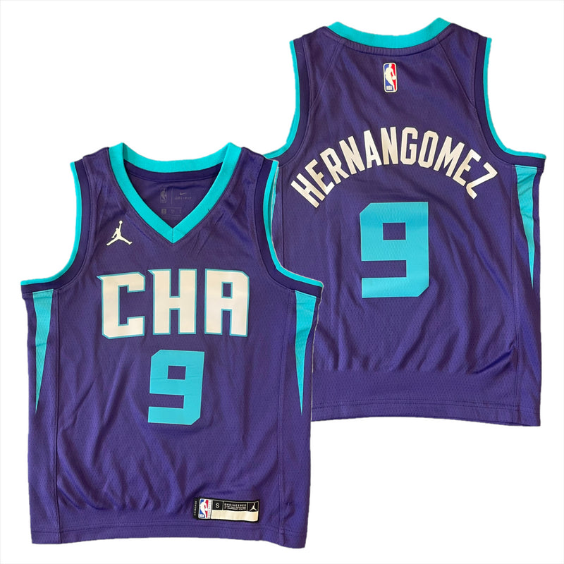 Charlotte Hornets NBA Jersey Kid's Jordan Basketball Shirt Top