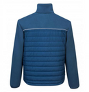 Portwest Men's Baffle Jacket Metro Blue DX4 Hybrid Baffle Jacket