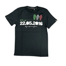 VR46 Team Sky Men's T-Shirt MotoGP Black T-Shirt