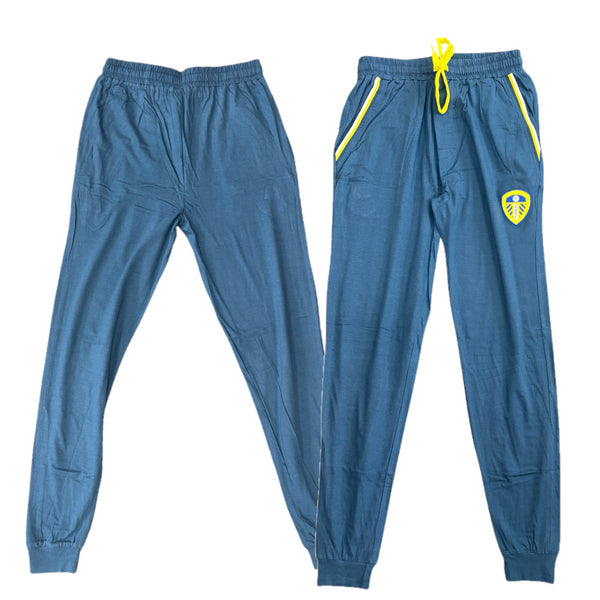 Leeds United Lounge Pants Men's Football Stripe Pants