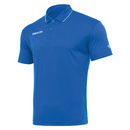 Macron Men's Polo Shirt Draco Sportswear Blue Top