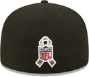 Baltimore Ravens NFL Cap New Era Black Logo Fitted Hat