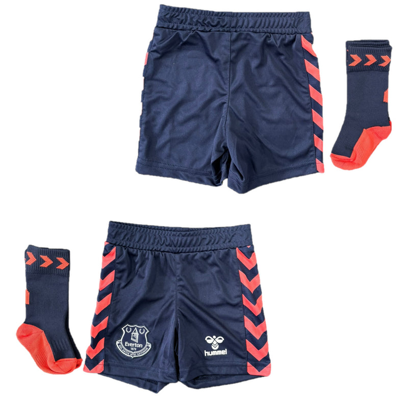 Everton Kid's Shorts & Socks Hummel Football Away Socks & Shorts