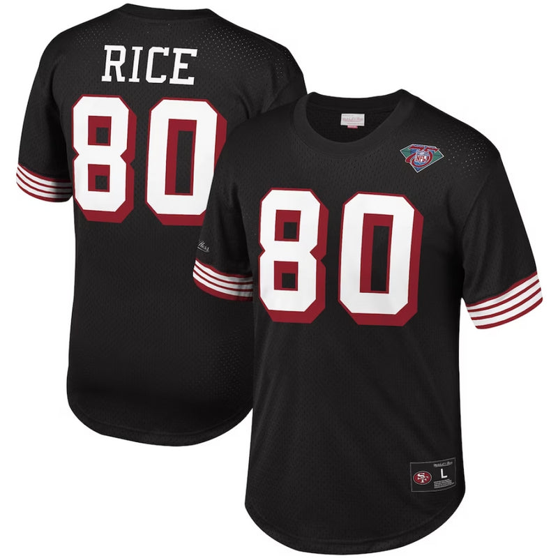 Mitchell & Ness NFL American Football Men's Retro T-Shirt Jersey Top