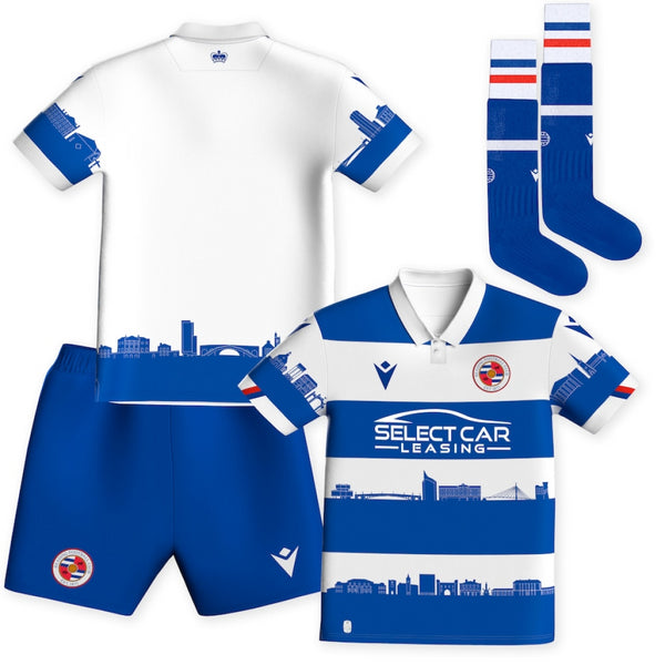 Reading Football Mini Kit Macron Baby Home Plain Set