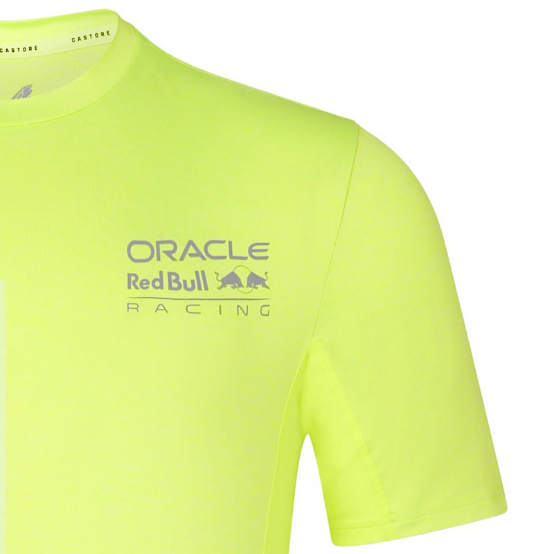 Red Bull Racing T-Shirt Castore Men's Oracle F1 Active Dual Top