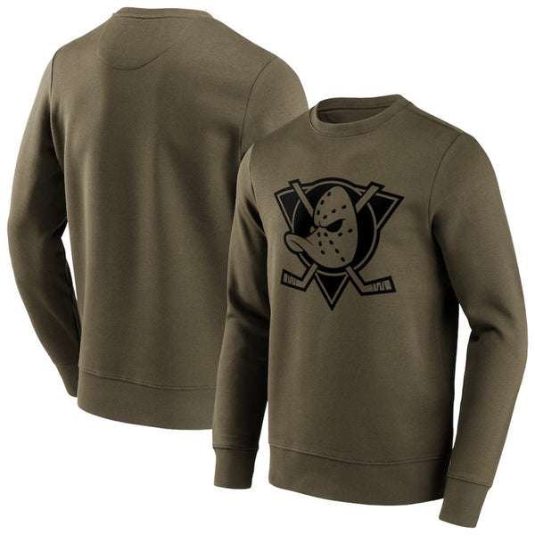 Anaheim Ducks NHL Sweatshirt Men's Preferred Logo Top
