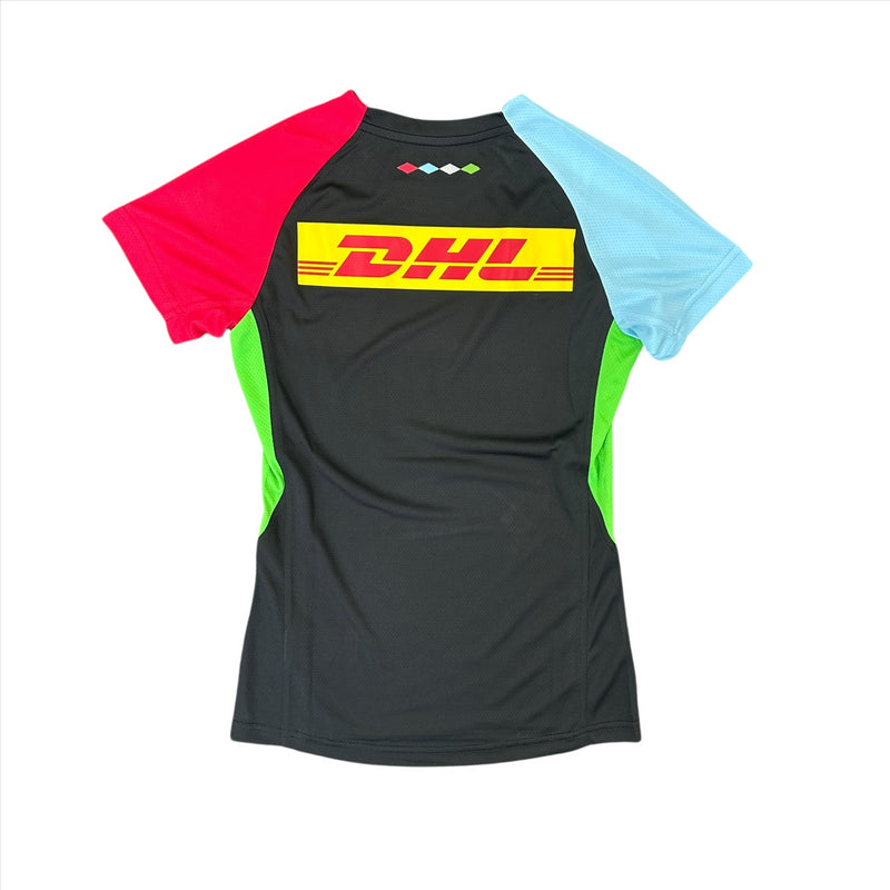 Harlequins Women's Rugby T-Shirt Castore Pro Players Top