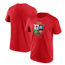 British & Irish Lions T-Shirt Men's Graphic Rugby Top