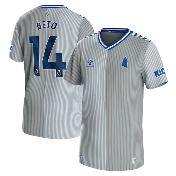 Everton Kid's Football Shirt 23/24 Third Top - Beto