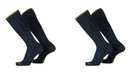 Skins Unisex Travel Socks Series 3 Navy Blue 2 Pack Recovery Socks