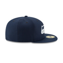 Seattle Seahawks NFL Cap New Era Navy Logo Fitted Hat
