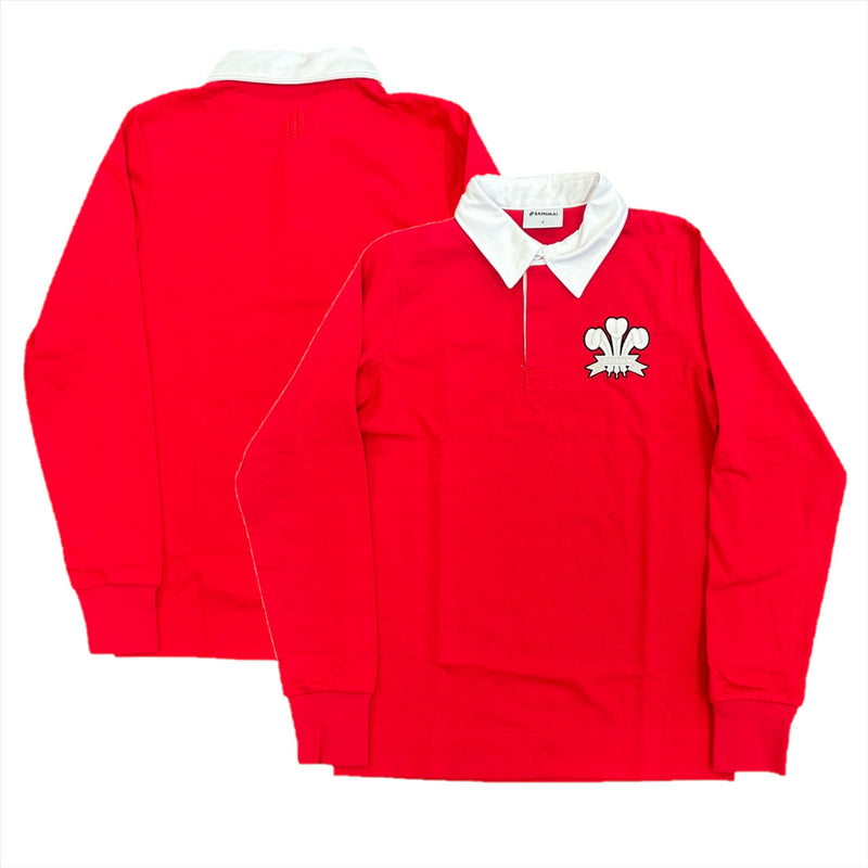 Wales Samurai Rugby Jersey Men's Heritage Classic Home Shirt