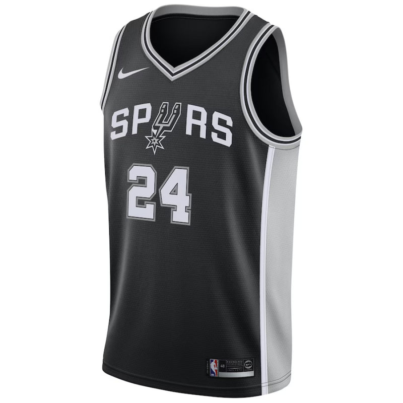 San Antonio Spurs Jersey Kid's NBA Nike Icon Top - Vassell 24
