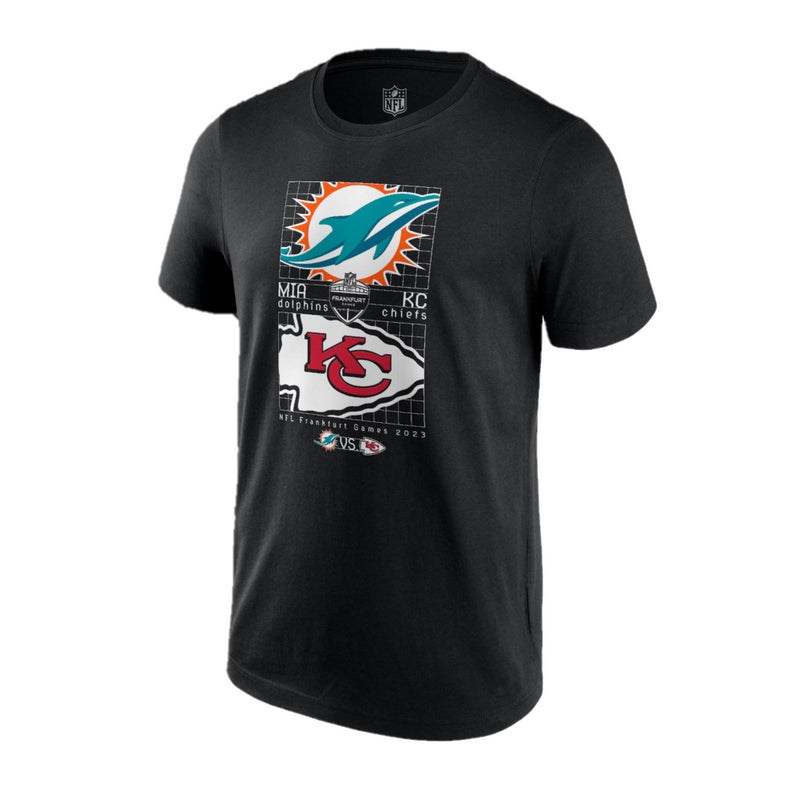 NFL Frankfurt Games T-Shirt Men's Dolphins vs Chiefs Top