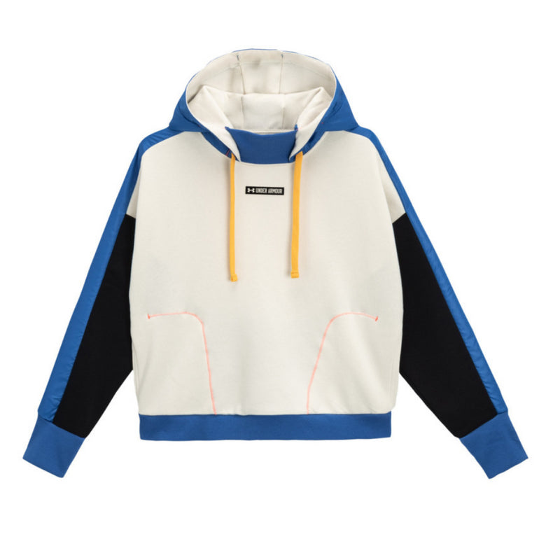 Under Armour Women's Hoodie White Rival Fleece Hoodie