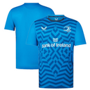 Leinster Kid's Rugby Shirt Castore Short Sleeve Training Top