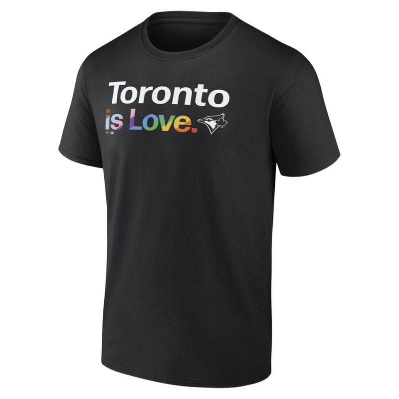 Toronto Blue Jays T-Shirt MLB Men's Toronto Is Love Black Top