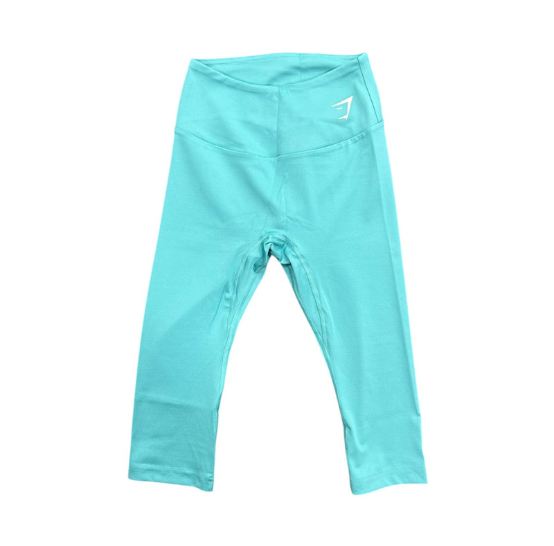 Gymshark Training Cropped Leggings Women's Fauna Teal Leggings