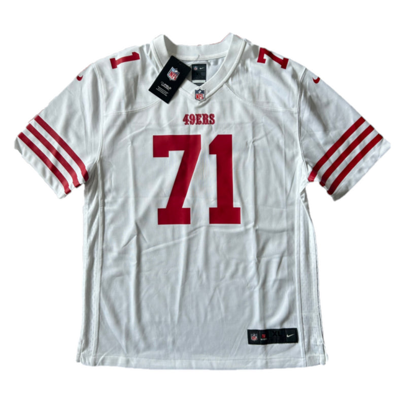 San Francisco 49ers Jersey Kid's Nike NFL Road - Williams 71