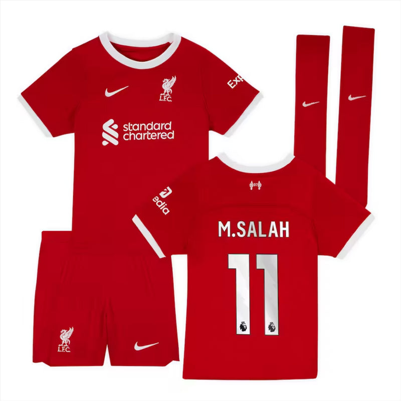 Liverpool Kid's Football Kit Nike 2023/24 Mini Kit Set
