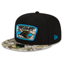 Carolina Panthers NFL Cap Adult New Era Black Fitted Hat