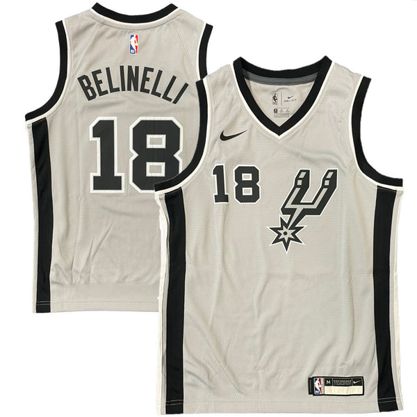 San Antonio Spurs Jersey Kid's NBA Nike Statement Top - Belinelli