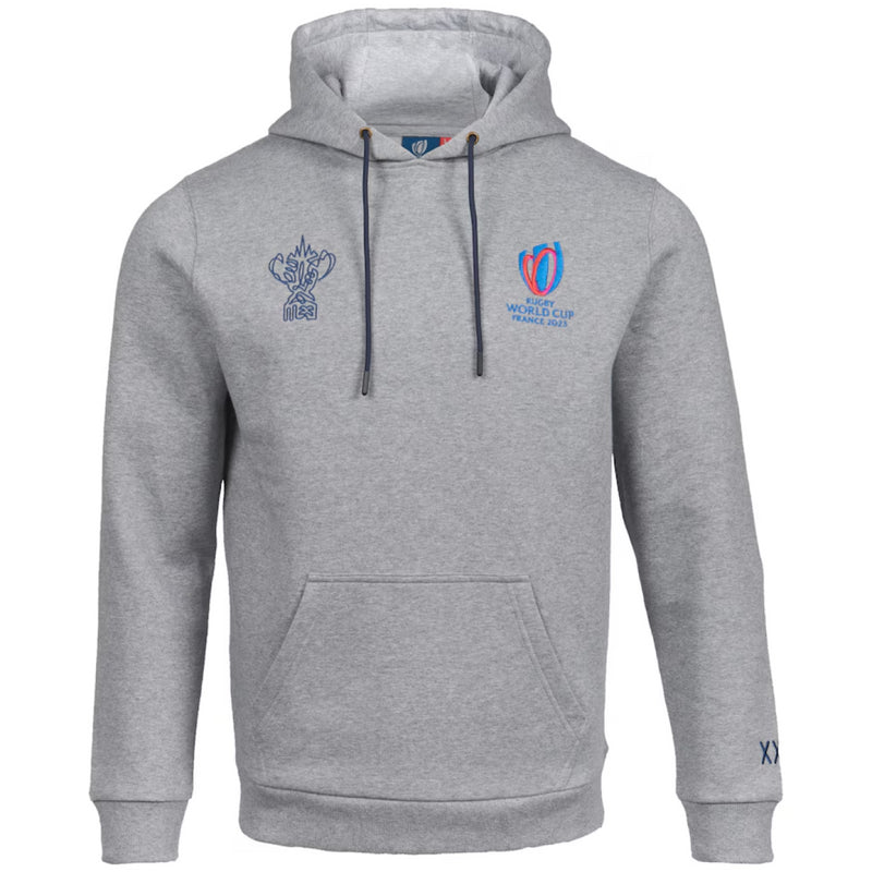 Rugby World Cup Hoodie 2023 Grey Logo Hoodie