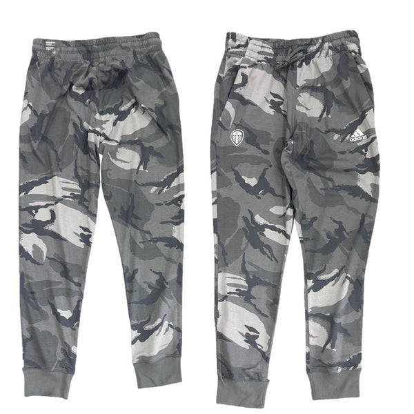 Leeds United Men's Trousers adidas Football Black Camo Pants