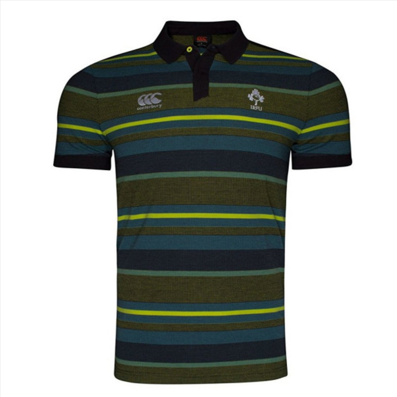 Ireland Rugby Men's Polo Canterbury Polo Shirt Top T-Shirt