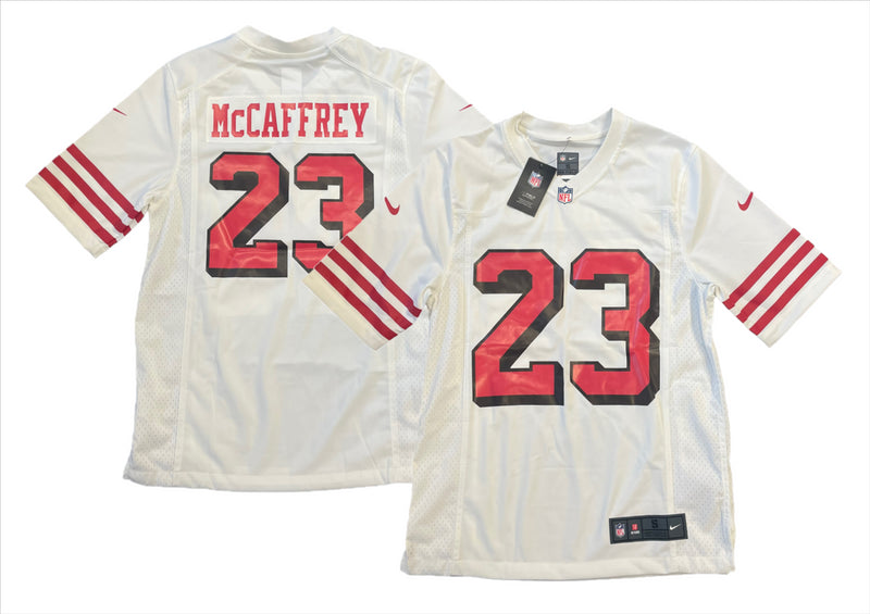 San Francisco 49ers Jersey Men's Nike NFL Alt Top - McCaffrey